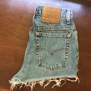 Levi’s 512 Denim Shorts